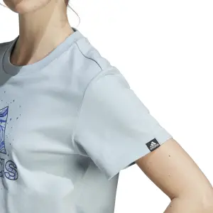 Camiseta gráfica de mujer adidas Mystic Nature image-6