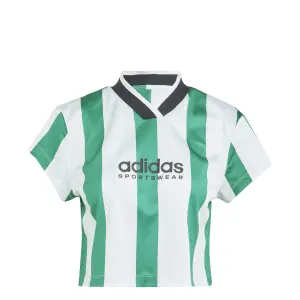 Camiseta crop top mujer adidas Tiro Colorblock image-0