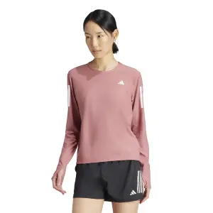 Camiseta manga larga mujer adidas Own the Run image-1