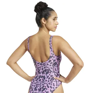 Maillot de bain 1 pièce imprimé animal dos en U femme adidas Essentials image-6