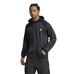 Sudadera con capucha y cremallera adidas 3-Stripes image-1