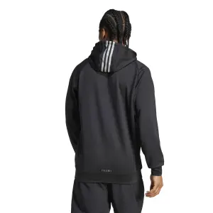 Sudadera con capucha y cremallera adidas 3-Stripes image-4