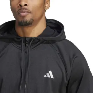 Sudadera con capucha y cremallera adidas 3-Stripes image-6