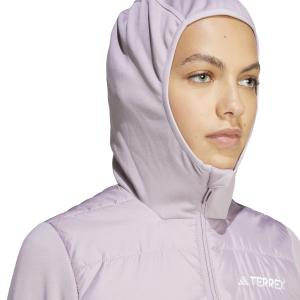 Chaqueta híbrida de senderismo con capucha y aislamiento para mujer adidas Multi Terrex image-4