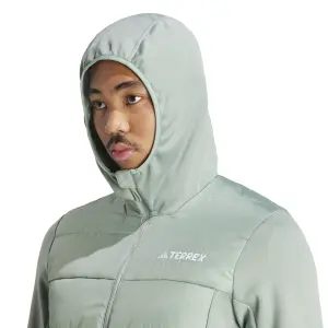 Chaqueta de senderismo con capucha aislante híbrida adidas Multi Terrex image-4