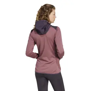 Veste de randonnée à capuche molleton légère femme adidas Terrex Xperior image-5