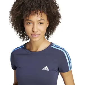 Camiseta de mujer adidas Essentials 3 Stripes image-4