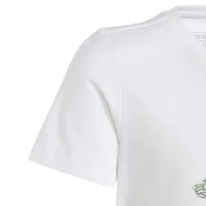 Maglietta da ragazza adidas Train Graphic image-3