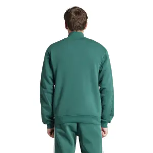 Felpa con 1/4 di cerniera adidas Essentials Fleece 3-Stripes image-4