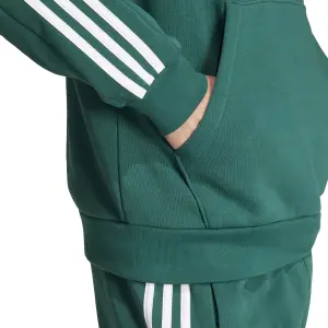 Felpa con 1/4 di cerniera adidas Essentials Fleece 3-Stripes image-5