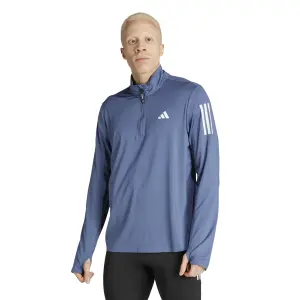 Camisola com fecho de correr de 1/4 adidas Own the Run image-1