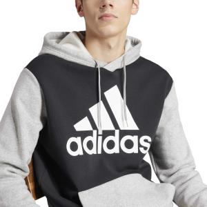 Felpa in pile con cappuccio adidas Essentials Big Logo image-5