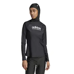 Rashguard Langarm Frau adidas image-1