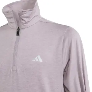 Maglietta da allenamento da bambino con 1/2 zip Adidas Aeroready image-4