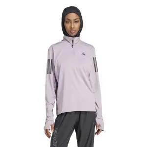 adidas Own the Run 1/4 Zip Up Women's Sweatshirt image-1