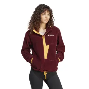Women's long pile fleece adidas Terrex Xploric image-3