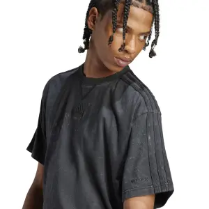 Camiseta adidas All Szn 3 Stripes Garment Wash image-5