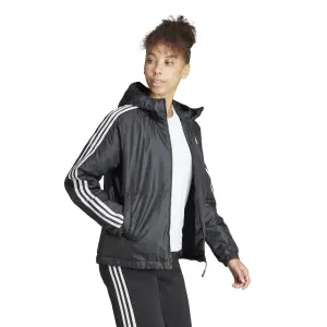 Damen wasserfeste Jacke mit Kapuze adidas Essentials 3 Stripes image-2