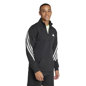 Bluza rozpinana do połowy z 3 paskami adidas Future Icons image-2