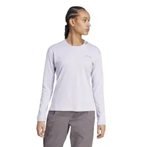 Camiseta de manga larga para mujer adidas Terrex Xploric Logo image-1