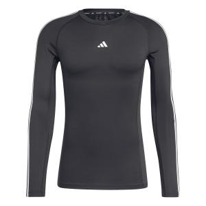 in5586-kompressionstrikot-mit-langen-armeln-adidas-techfit-3-stripes-schwarz