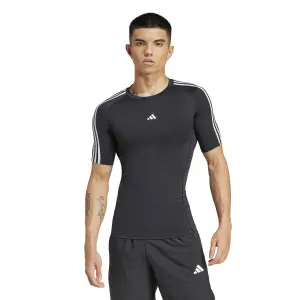 Camiseta de compresión adidas Techfit 3-Stripes image-2