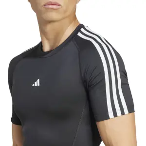 Camiseta de compresión adidas Techfit 3-Stripes image-5