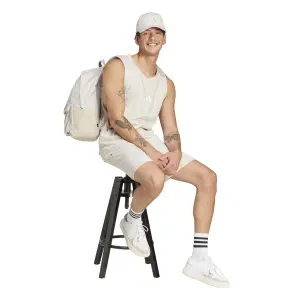 Camiseta sin mangas de jersey simple adidas Essentials Small Logo image-3