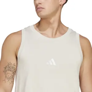 Camiseta sin mangas de jersey simple adidas Essentials Small Logo image-6