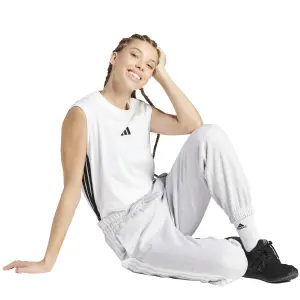 Weite Damen Jogginghose adidas Essentials 3-Stripes Fleece image-3