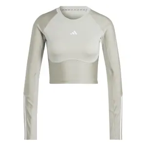 Crop-Trikot mit langen Ärmeln, Damen adidas Hyperglam Shine image-0