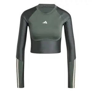 Crop-Trikot mit langen Ärmeln, Damen adidas Hyperglam Shine image-0