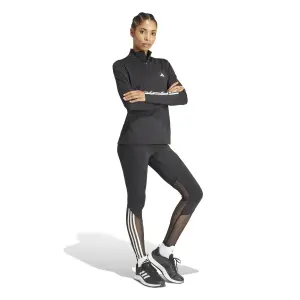 Träningströja med 1/4 dragkedja för damer adidas Hyperglam image-1