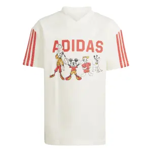 Conjunto de camiseta y pantalón corto para bebé adidas Disney Mickey Mouse image-1