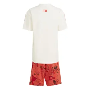 Conjunto de camiseta y pantalón corto para bebé adidas Disney Mickey Mouse image-3