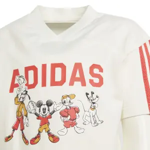Conjunto de camiseta y pantalón corto para bebé adidas Disney Mickey Mouse image-5