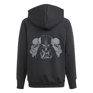 Sudadera con capucha y cremallera completa para niños adidas Star Wars Z.N.E image-1