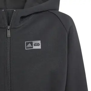 Sudadera con capucha y cremallera completa para niños adidas Star Wars Z.N.E image-2
