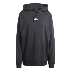 Sweatshirt mit Kapuze mit French-Terry-Print, Damen adidas image-0