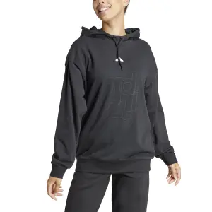 Sweatshirt mit Kapuze mit French-Terry-Print, Damen adidas image-2