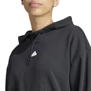Sweatshirt mit Kapuze mit French-Terry-Print, Damen adidas image-5