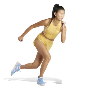 Tampo do tanque feminino adidas Own the Run 3 Stripes image-2