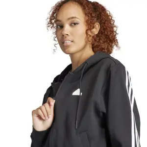 adidas Future Icons 3 Stripes Women's Zip Up Hoodie image-5