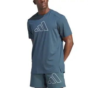 Maglietta da allenamento con logo grande adidas Train Icons image-2