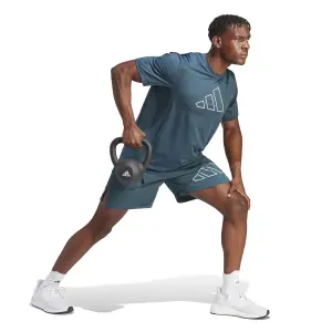 Maglietta da allenamento con logo grande adidas Train Icons image-3