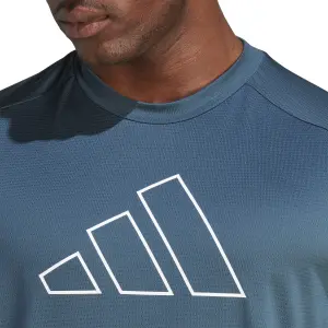 Maglietta da allenamento con logo grande adidas Train Icons image-5