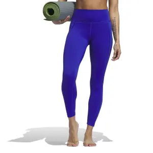 Damskie teksturowane legginsy 7/8 adidas All Me image-1