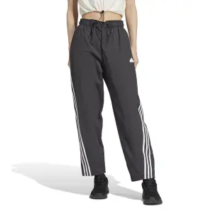 Wodoodporne spodnie damskie z tkaniny adidas Future Icons 3 Stripes image-1