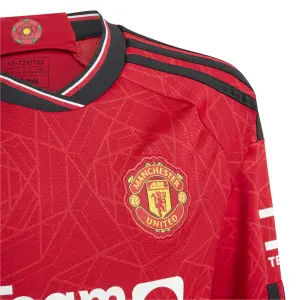 Maglia Home a maniche lunghe bambino Manchester United 2023/24 image-2