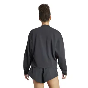 Damska bluza frotte o luźnym kroju adidas image-4